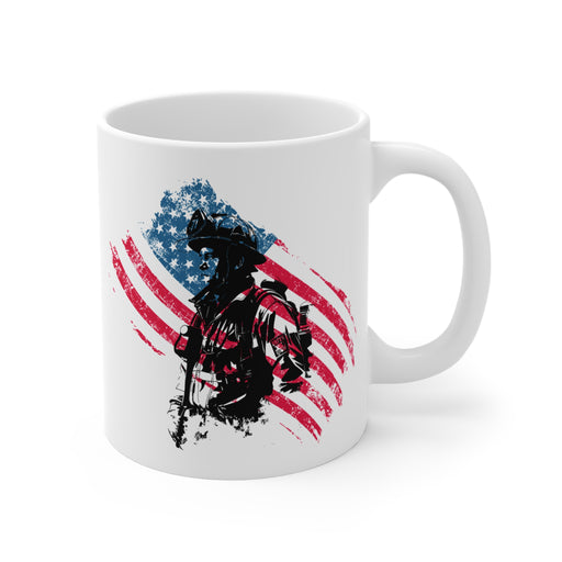 Firefighter Dad Coffee Mug