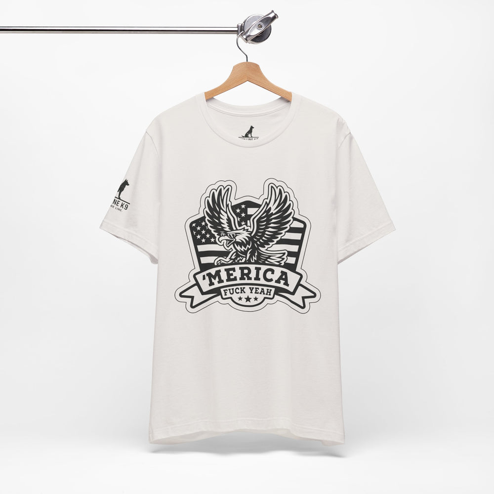 ’Merica F* Yeah! – Eagle & Shield Patriot Tee