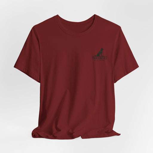 Thin Grey Line Flag Tee – Corrections Don’t Cry, They Contain