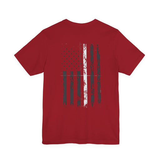 Thin White Line Flag T-shirt