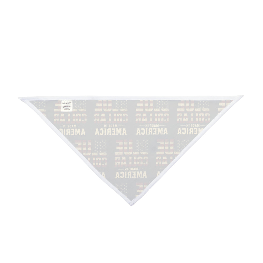 Blue Collar, Made in America Dog Bandana