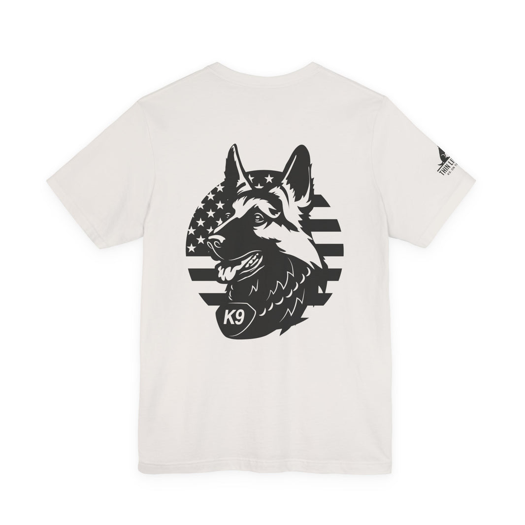 image Patriotic K9 American Flag Tee