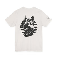 Patriotic K9 American Flag Tee