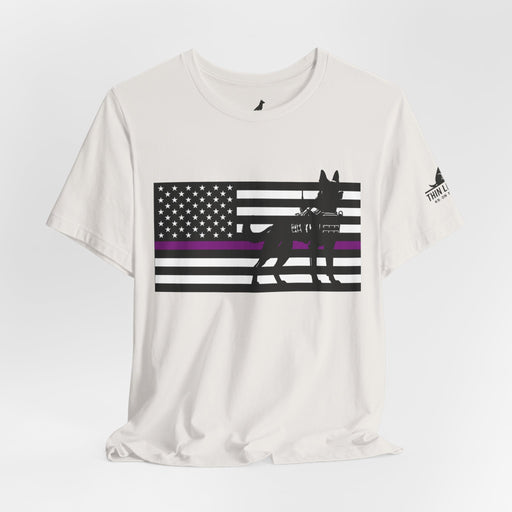 Thin Purple Line K9 t-shirt