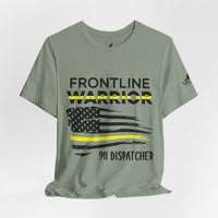 Frontline Warrior 911 Dispatcher T-Shirt – Thin Yellow Line Pride