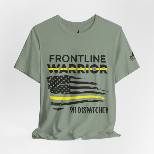 Frontline Warrior 911 Dispatcher T-Shirt – Thin Yellow Line Pride