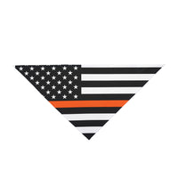 Search & Rescue Dog Bandana – Thin Orange Line Flag