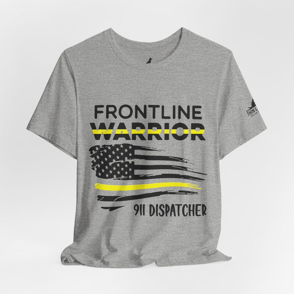 Frontline Warrior 911 Dispatcher T-Shirt – Thin Yellow Line Pride