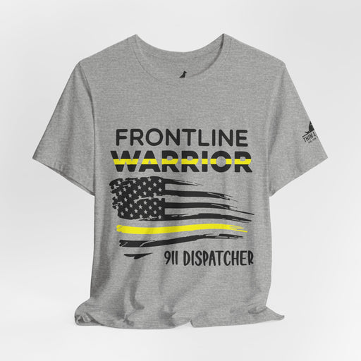 Frontline Warrior 911 Dispatcher T-Shirt – Thin Yellow Line Pride