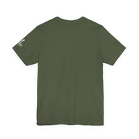 Thin Silver Line Flag K9 T-Shirt