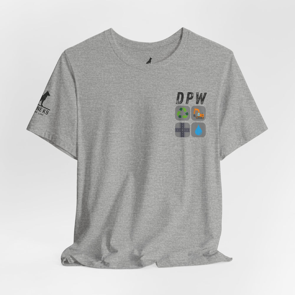 DPW Thin Orange Line Tee – Built for the Backbone
