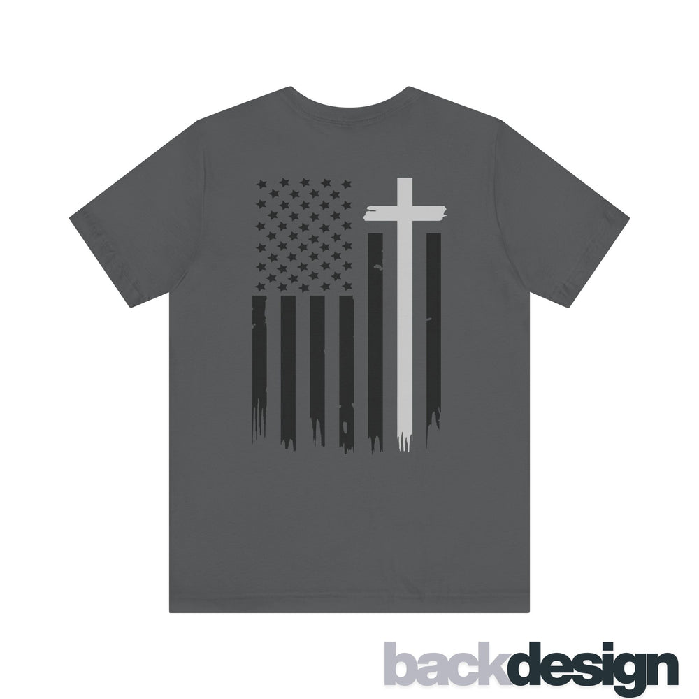 American Flag and Cross Tee