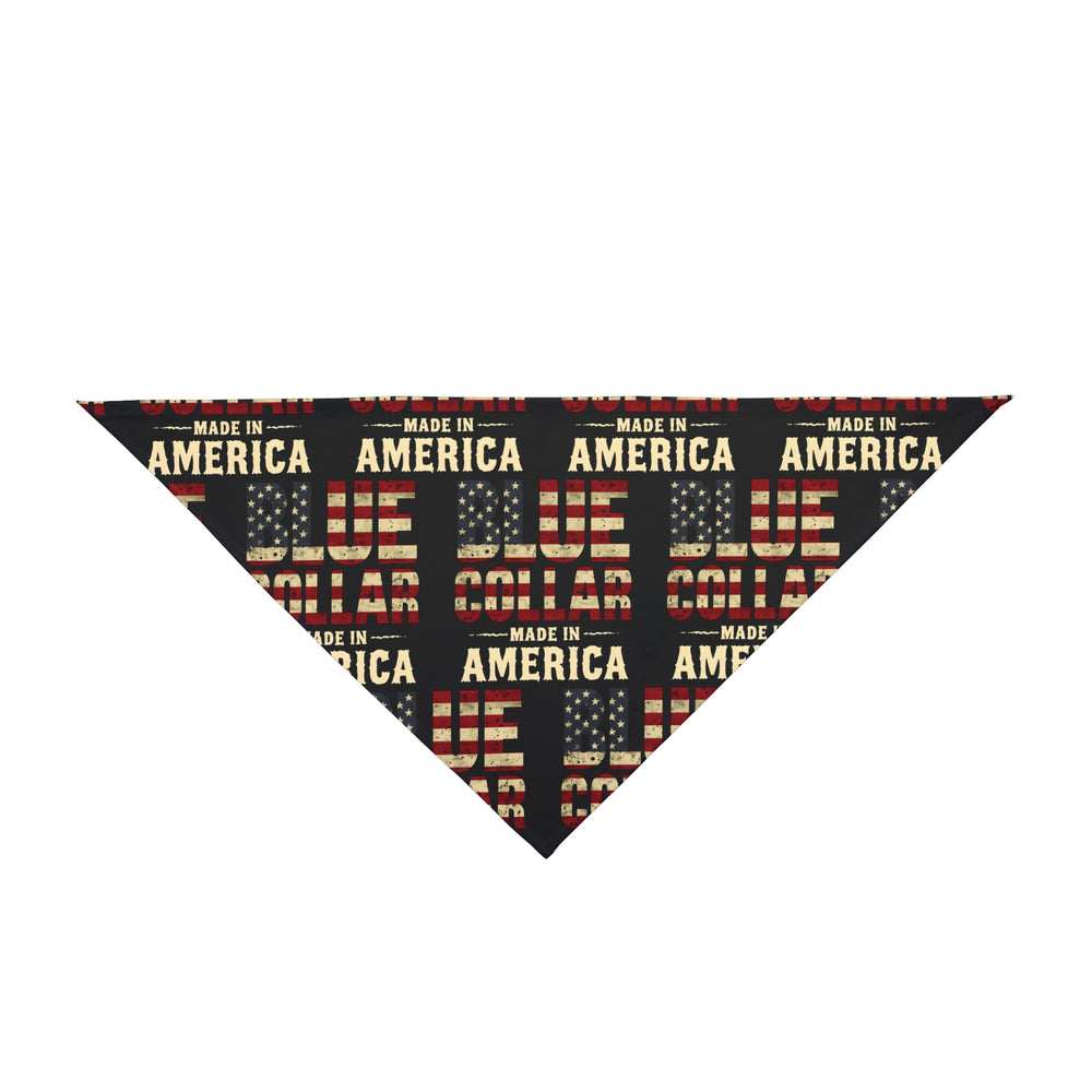 Blue Collar, Made in America Dog Bandana