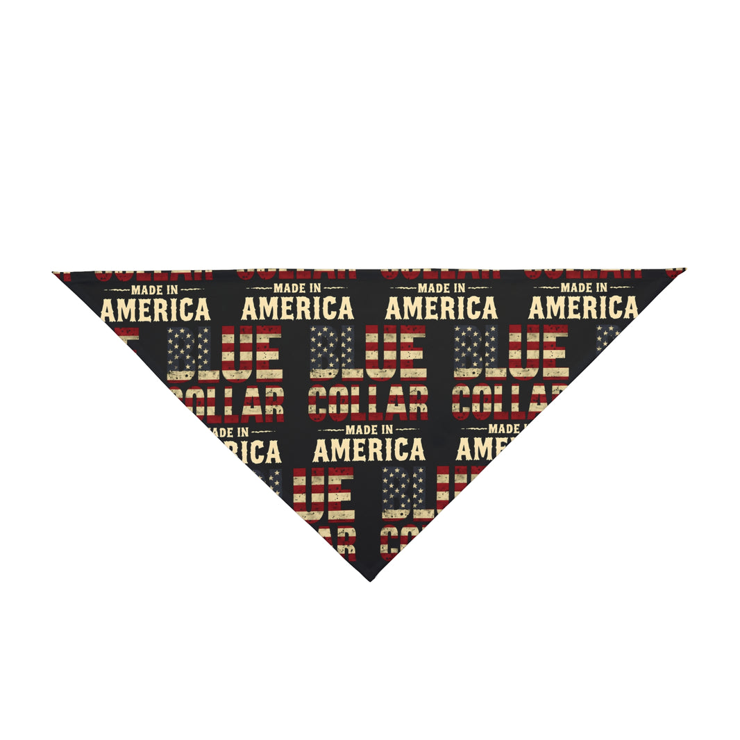 image Blue Collar, Made in America Dog Bandana