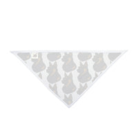 Dog Bandana with German Shepherd Wearing Sunglasses and Purple Tactical Vest