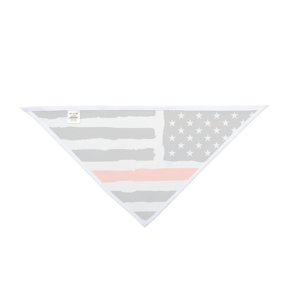 Thin Orange Line Flag Dog Bandana
