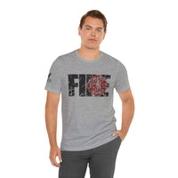 Firefighter Support Tee with Emblem