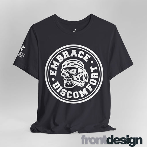 Embrace Discomfort – Skull Patriot Tee