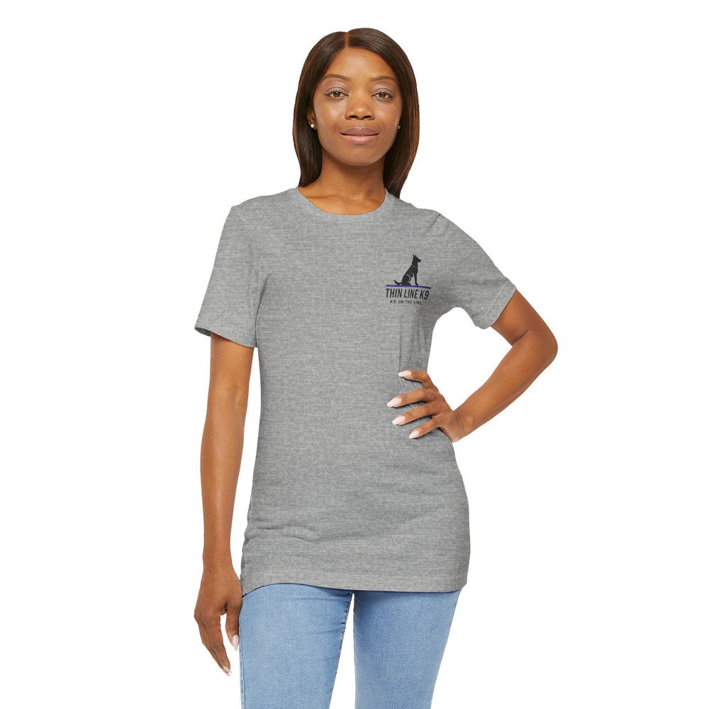 Thin Purple Line Flag T-Shirt