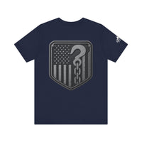 No Hook Too Heavy – Tow Truck Flag Tee