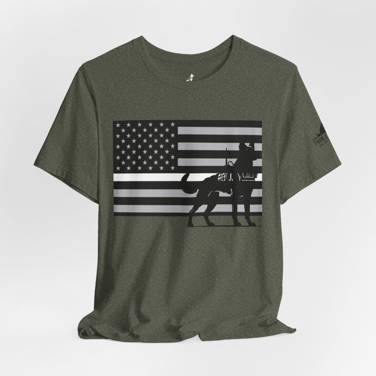Thin White Line Flag Tee