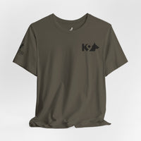 Patriotic K9 American Flag Tee