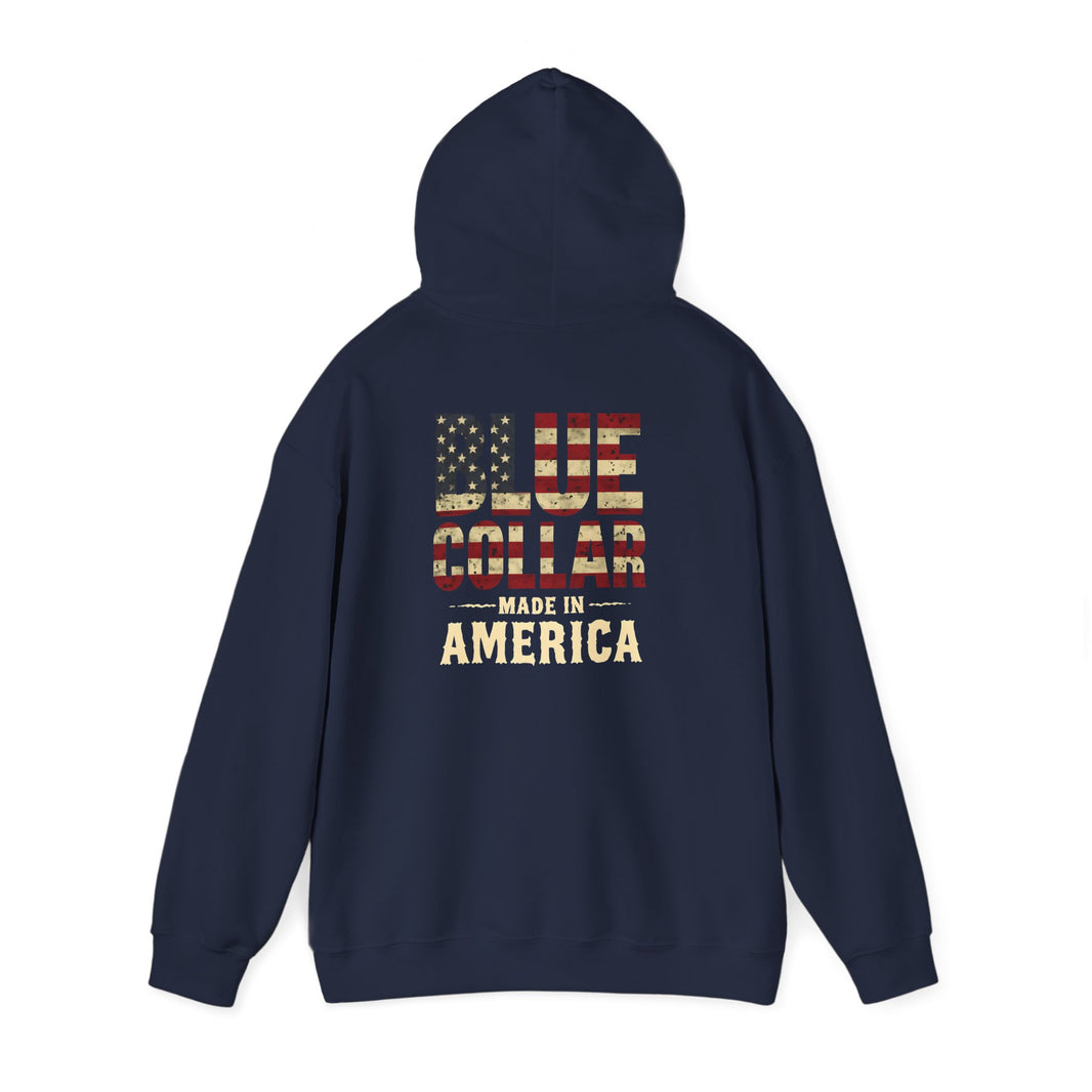 Blue Collar Made in America Hoodie – Patriotic Workwear