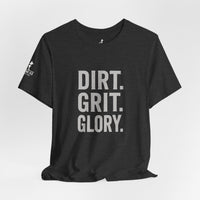 Dirt, Grit and Glory Heavy Equipment Tee – Excavator Edition