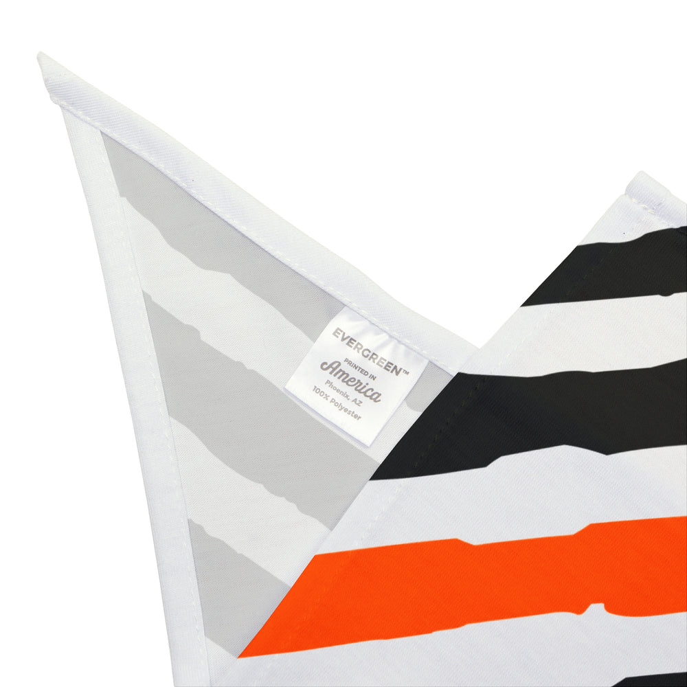 Thin Orange Line Flag Dog Bandana