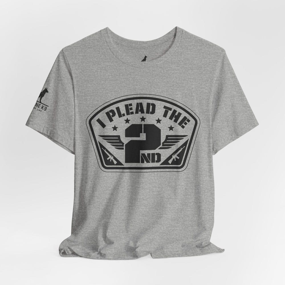 I Plead the 2nd – Winged 2A Tee