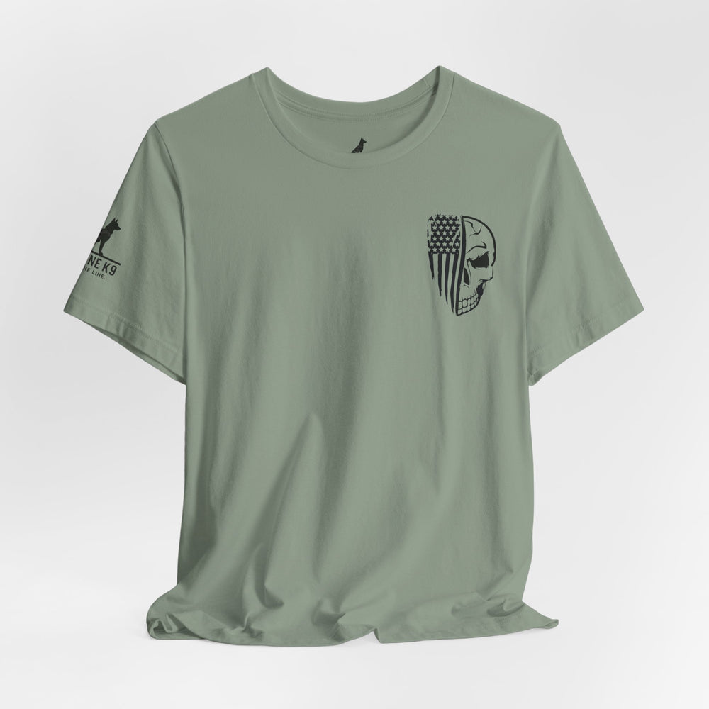 Blue Collar Eagle Flag Tee – Backbone of America Edition