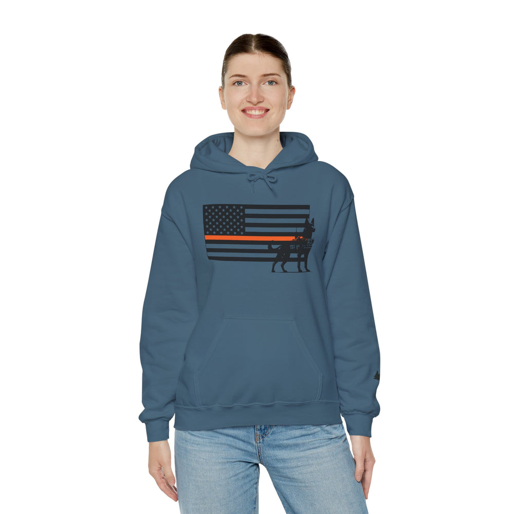 Search & Protect K9 Hoodie – Thin Orange Line
