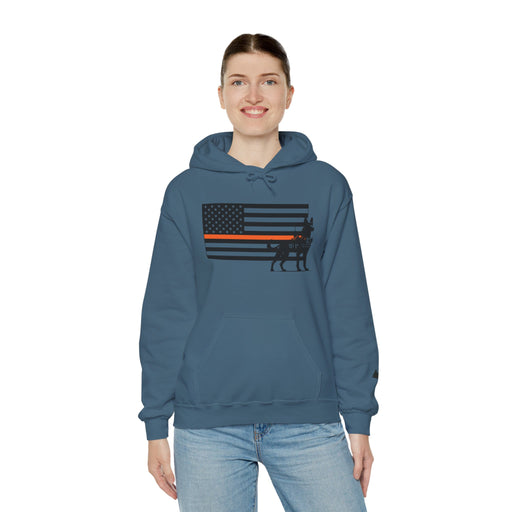 Search & Protect K9 Hoodie – Thin Orange Line