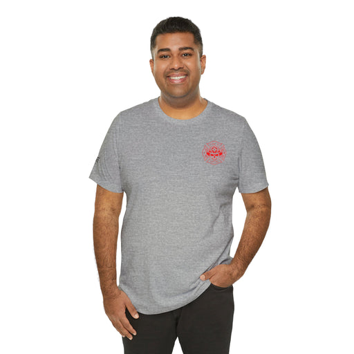 Firefighter Cross American Flag Tee