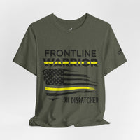 Frontline Warrior 911 Dispatcher T-Shirt – Thin Yellow Line Pride