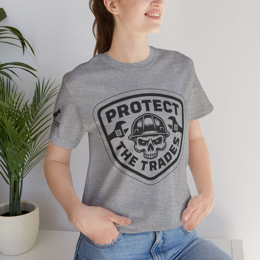 Protect the Trades – Skull & Wrenches Tee