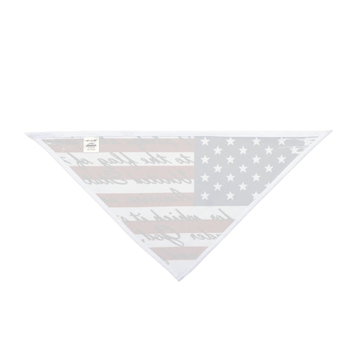 Pledge of Allegiance Dog Bandana