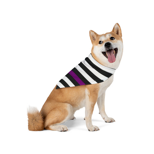 Thin Purple Line Dog Bandana – Silent Watchdog Style