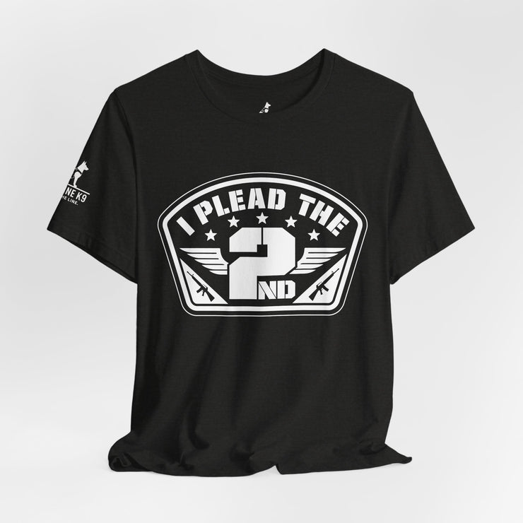 I Plead the 2nd – Winged 2A Tee