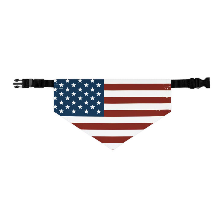 Born to Bark Free – American Flag Dog Bandana