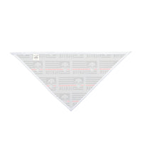 Thin Red Line Flag Dog Bandana | I Heart Fire Fighters | Pet Accessories | Support Fire K9 | Fire Fighter Gift