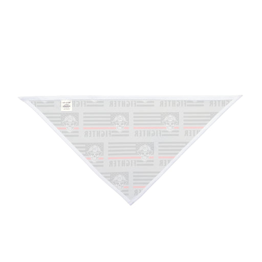 Thin Red Line Flag Dog Bandana | I Heart Fire Fighters | Pet Accessories | Support Fire K9 | Fire Fighter Gift