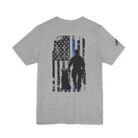 Thin Blue Line Flag K9 Handler Tee
