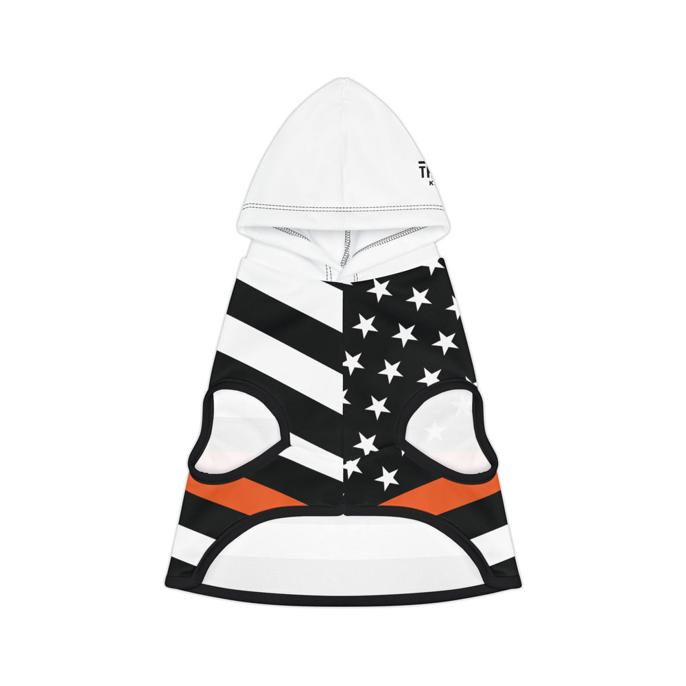 Search and Rescue Thin Orange Line Dog Hoodie
