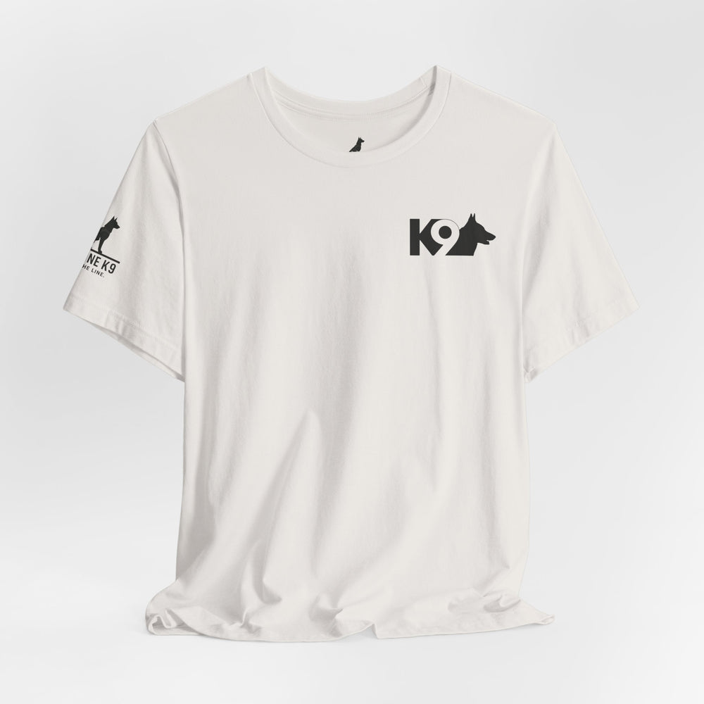 Patriotic K9 American Flag Tee