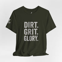 Dirt, Grit and Glory Heavy Equipment Tee – Excavator Edition