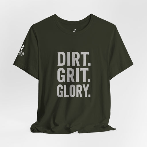 Dirt, Grit and Glory Heavy Equipment Tee – Excavator Edition