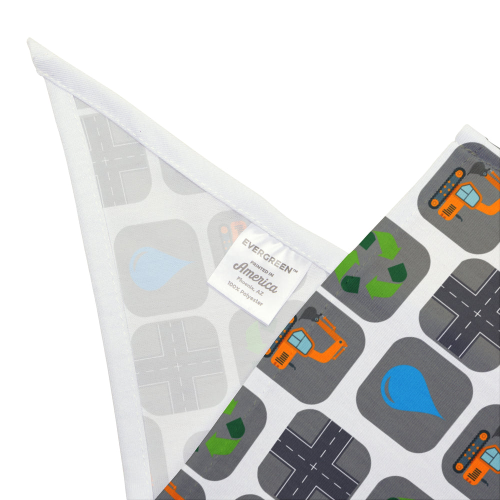 Public Works Dog Bandana – 4 Icons Design