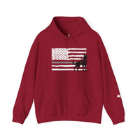 Thin Silver Line K9 Hoodie – Loyalty Wears a Badge