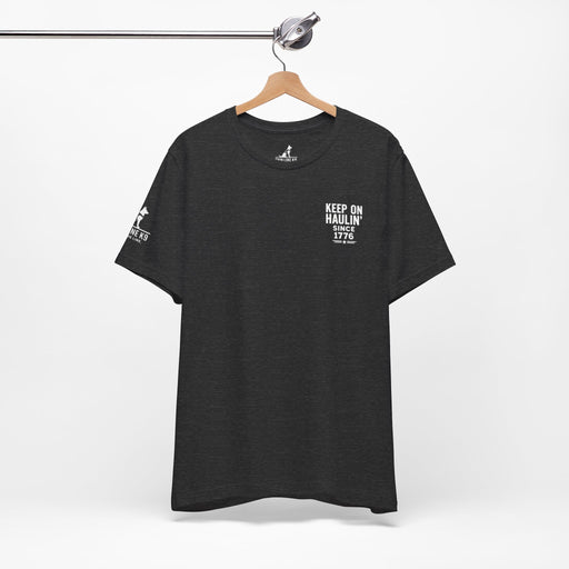 American Hauler – Distressed Flag Truck Tee